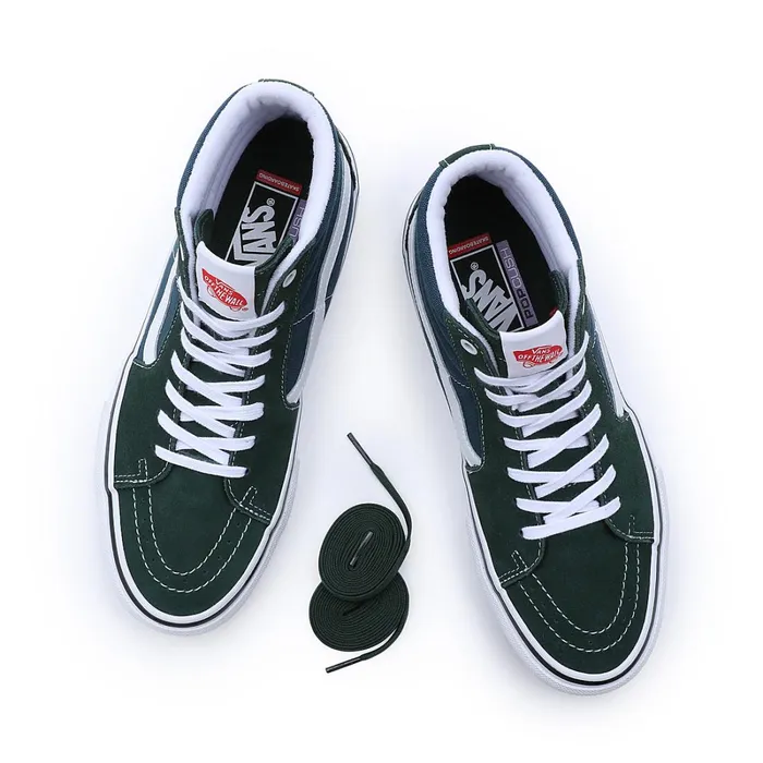 Vans Skate Shoes Men Skate Sk8Hi Shoes Green