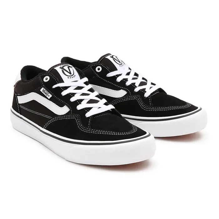 Vans Skate Shoes Women Rowan Shoes Black