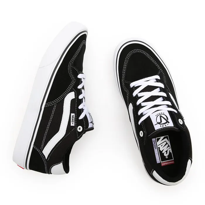 Vans Skate Shoes Women Rowan Shoes Black