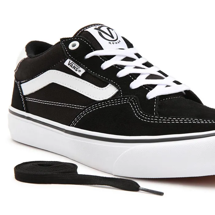 Vans Skate Shoes Women Rowan Shoes Black