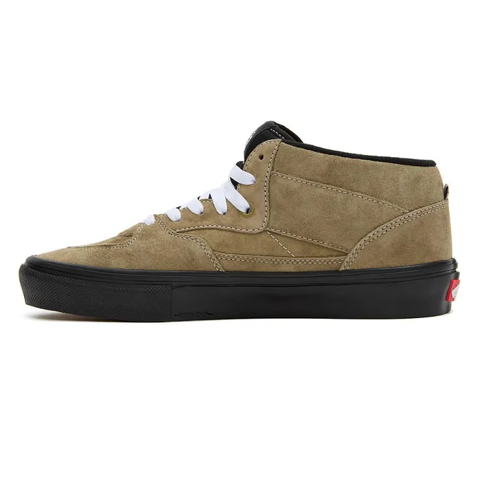 Vans Skate Shoes Women Skate Half Cab Pig Suede Shoes Green