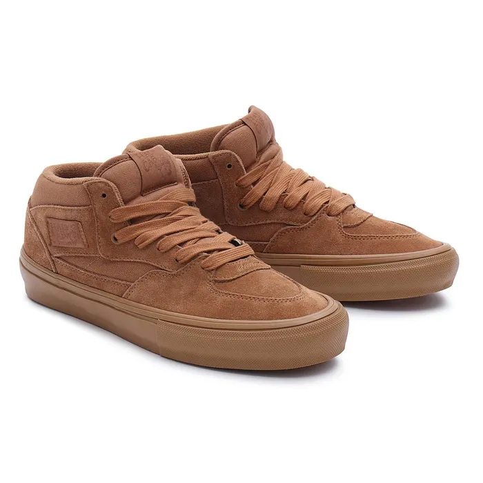 Vans Skate Shoes Women Skate Half Cab Shoes Brown