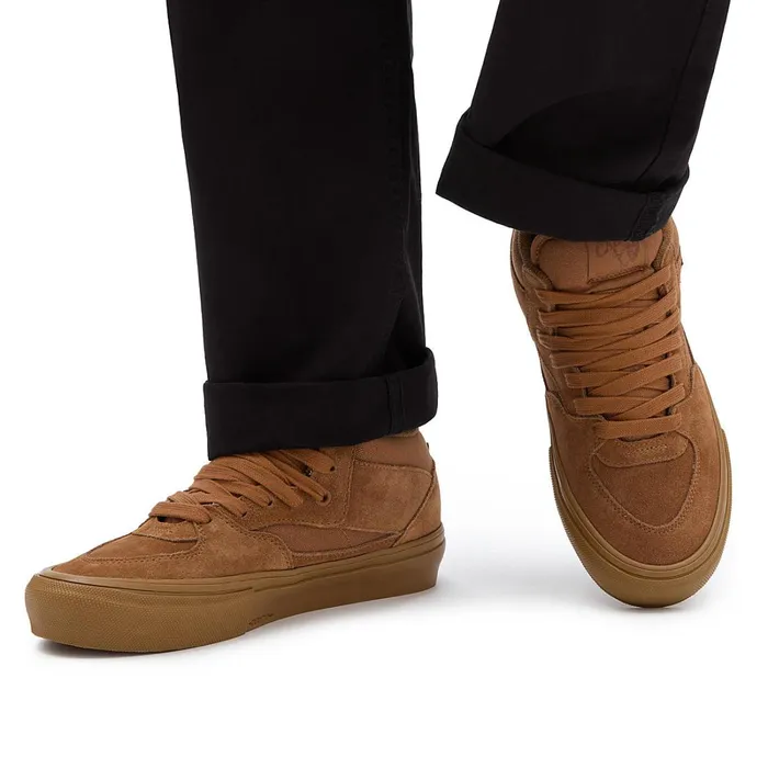 Vans Skate Shoes Women Skate Half Cab Shoes Brown