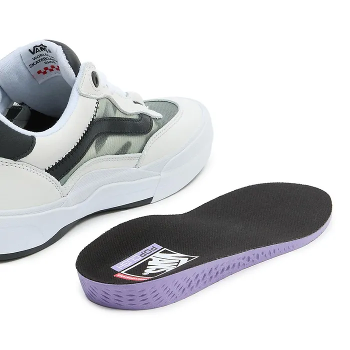 Vans Skate Shoes Women Wayvee Leather Shoes White