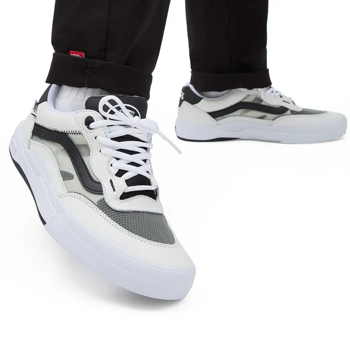 Vans Skate Shoes Women Wayvee Leather Shoes White