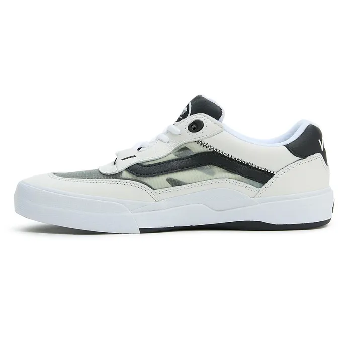Vans Skate Shoes Women Wayvee Leather Shoes White