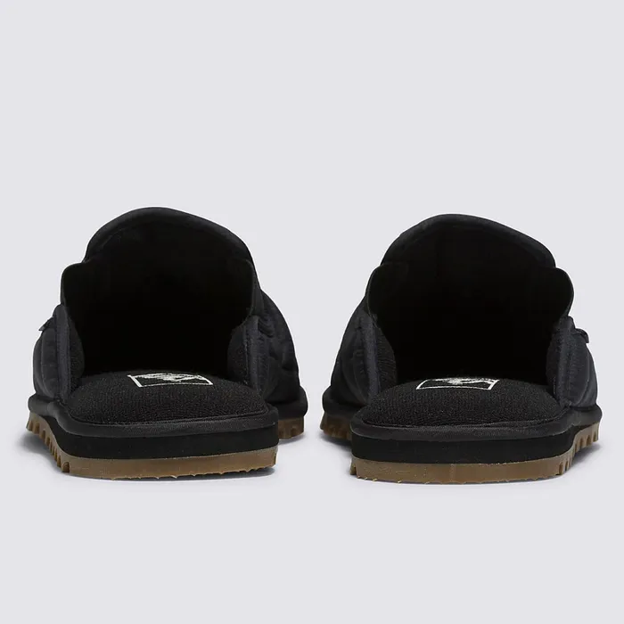Vans Slipon Shoes Women Mountain Mule Vansguard Quilted Shoes Black