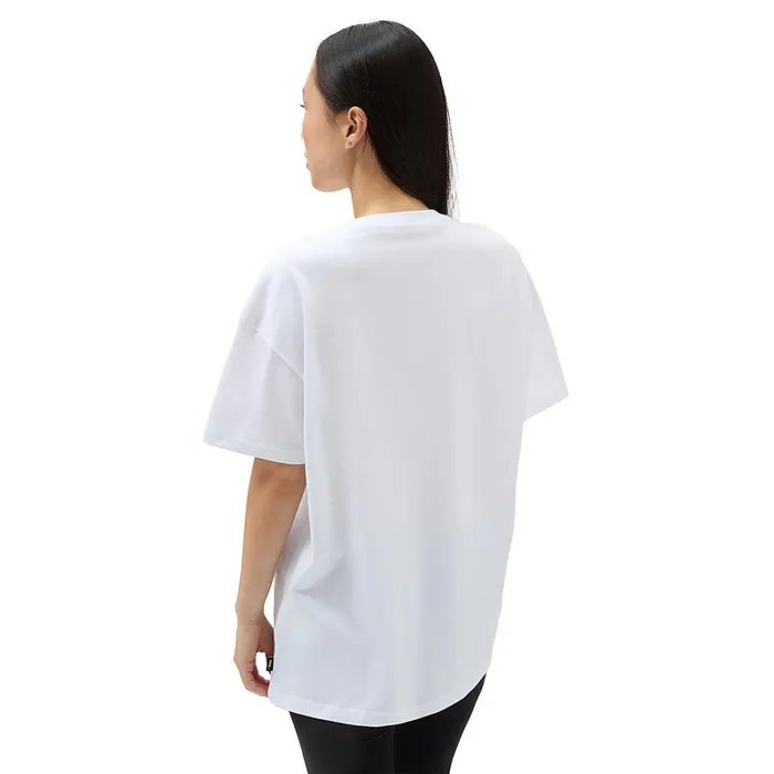 Vans Tshirts and Tops Women Flying V Oversized Tshirt White