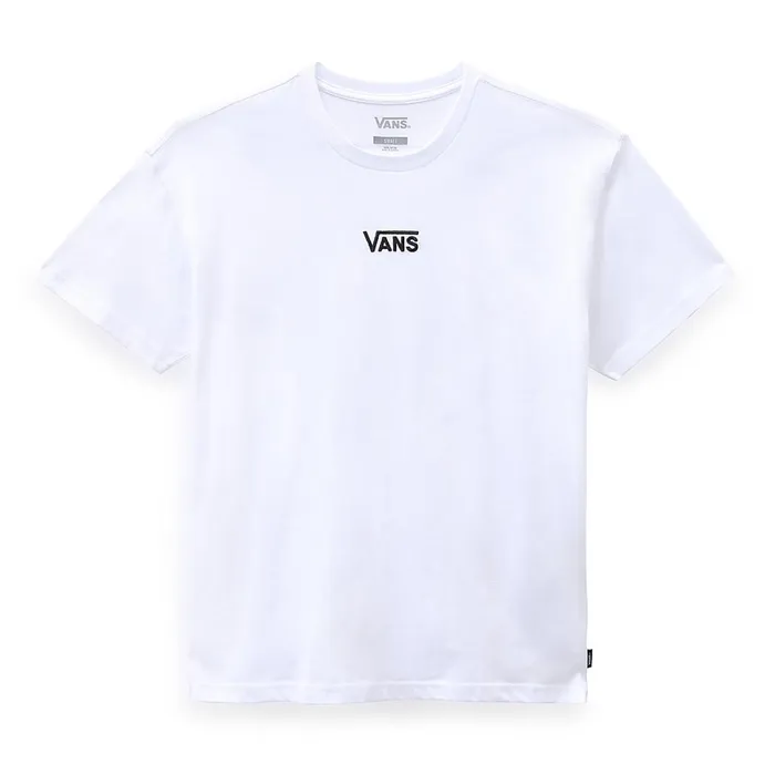 Vans Tshirts and Tops Women Flying V Oversized Tshirt White