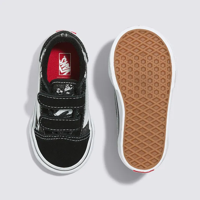 Vans Toddler Shoes 14 Years Kids Disney X Toddler Old Skool Hook And Loop Shoes 14 Years Multicolour