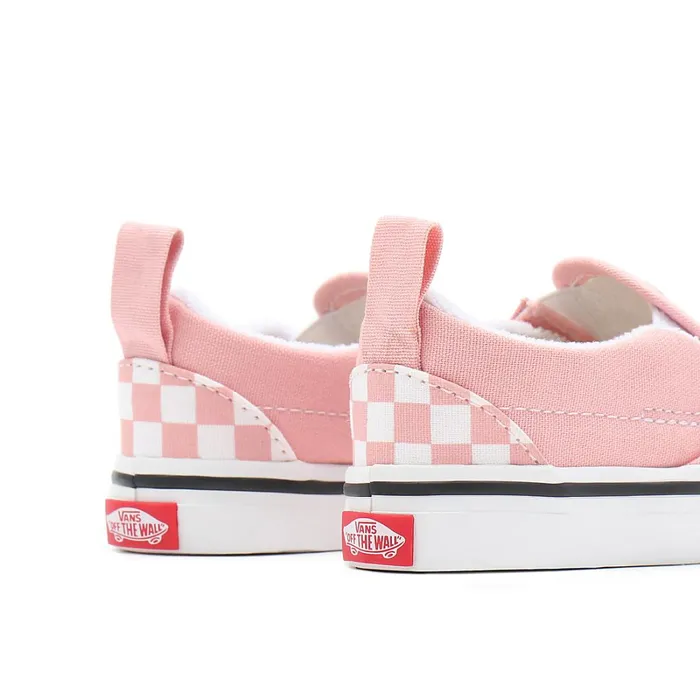 Vans Toddler Shoes 14 Years Kids Toddler Checkerboard SlipOn V Shoes 14 Years Pink