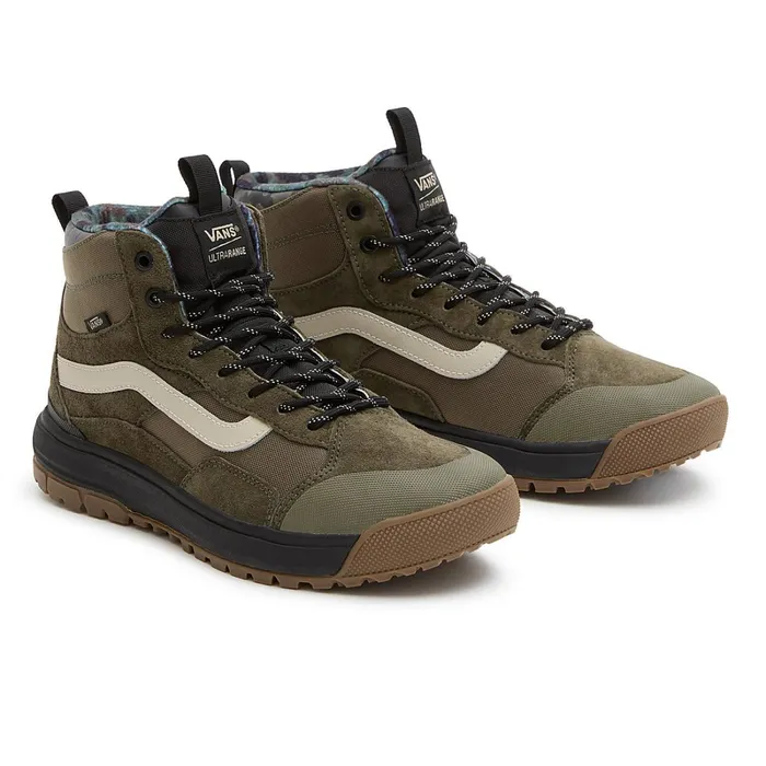 Vans Ultrarange Shoes Men Rain Camo UltraRange EXO Hi MTE1 Shoes Green