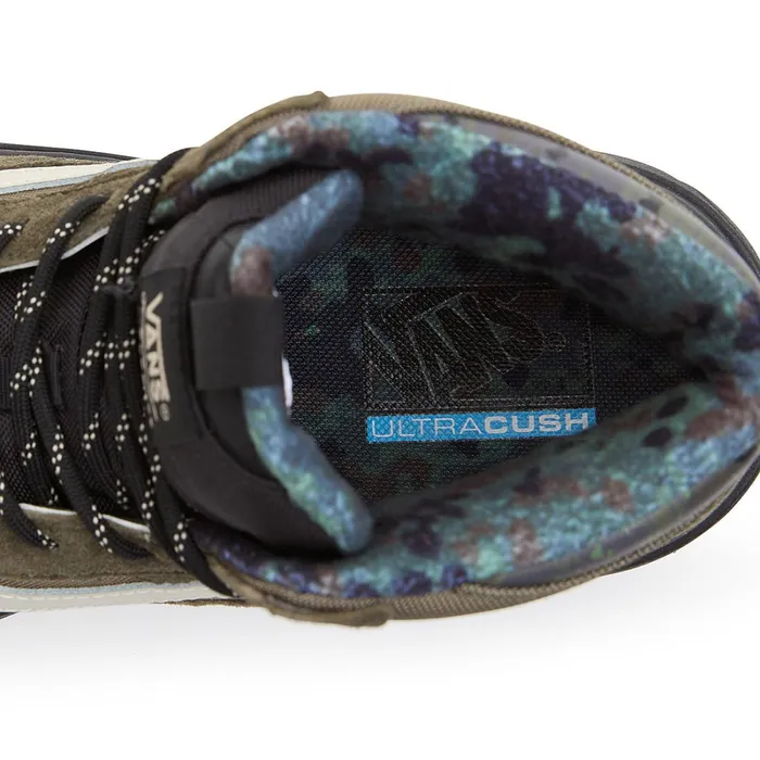 Vans Ultrarange Shoes Men Rain Camo UltraRange EXO Hi MTE1 Shoes Green
