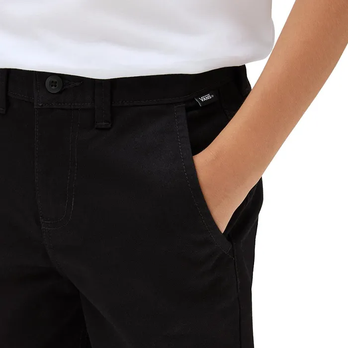 Vans View All Kids Boys Authentic Chino Trousers 814 Years Black