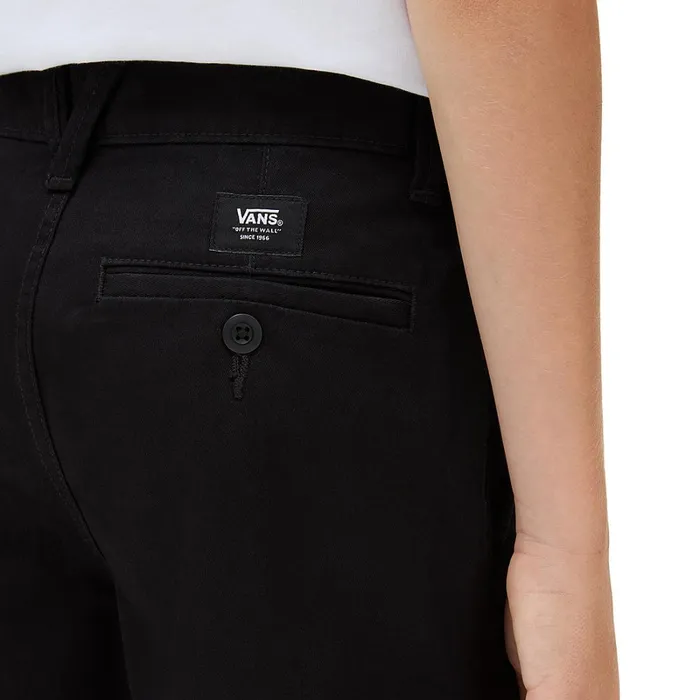 Vans View All Kids Boys Authentic Chino Trousers 814 Years Black