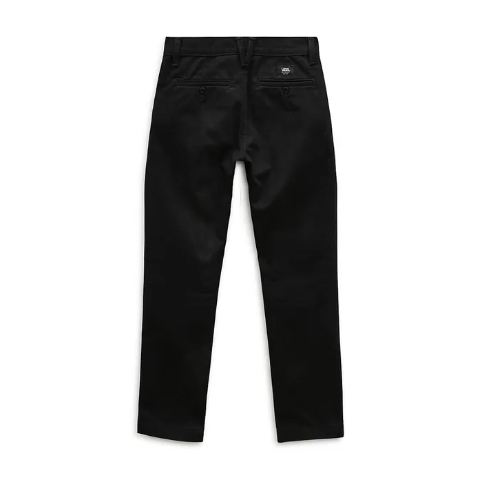 Vans View All Kids Boys Authentic Chino Trousers 814 Years Black