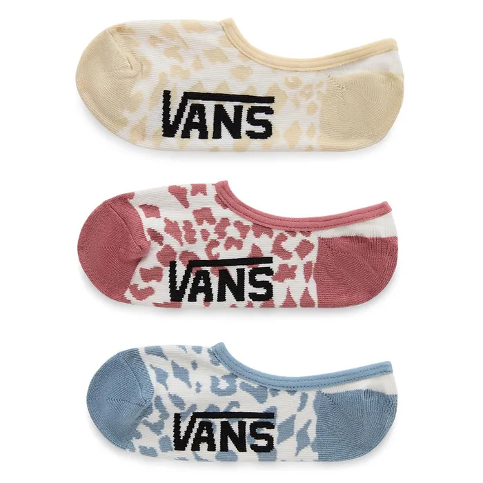 Vans View All Kids Cheetah Check Canoodle Socks 1 Pair Beige