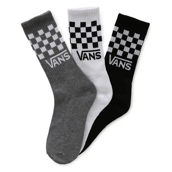 Vans View All Kids Classic Check Socks 3 Pairs Multicolour
