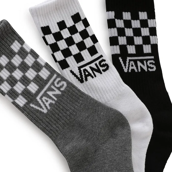 Vans View All Kids Classic Check Socks 3 Pairs Multicolour