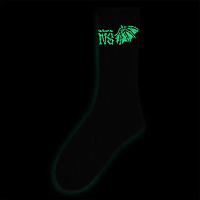 Vans View All Kids Spooky Crew Socks 1 Pair Black