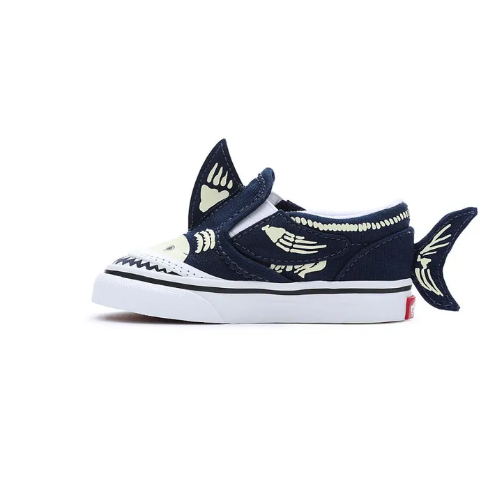 Vans View All Kids Toddler SlipOn Glow In The Dark Shoes 14 Years Blue