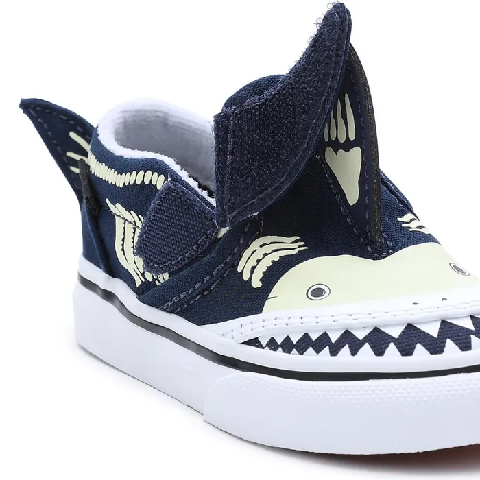 Vans View All Kids Toddler SlipOn Glow In The Dark Shoes 14 Years Blue