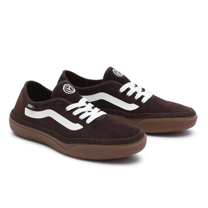 Vans View All Men Circle Vee SE Shoes Brown