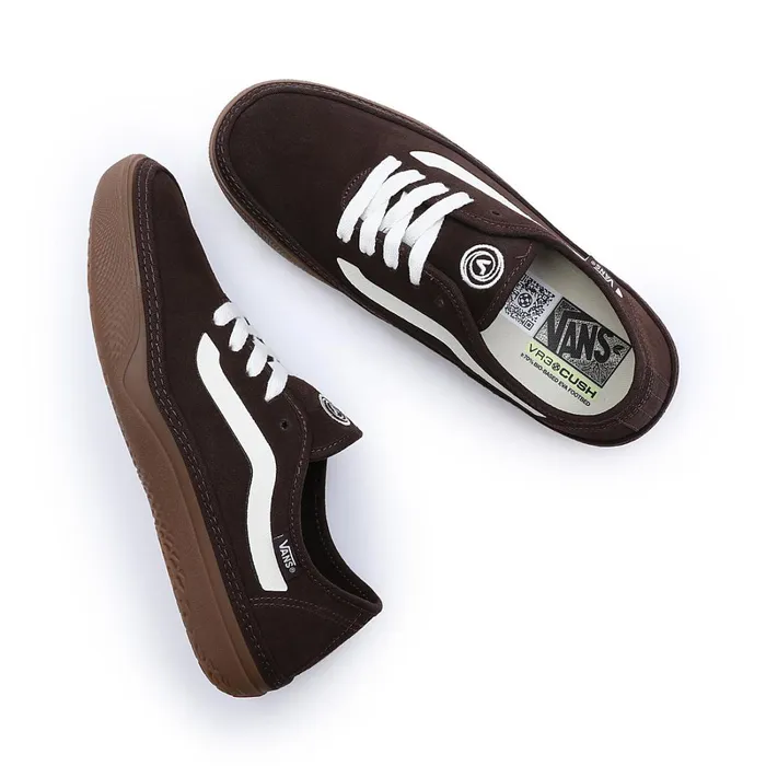 Vans View All Men Circle Vee SE Shoes Brown