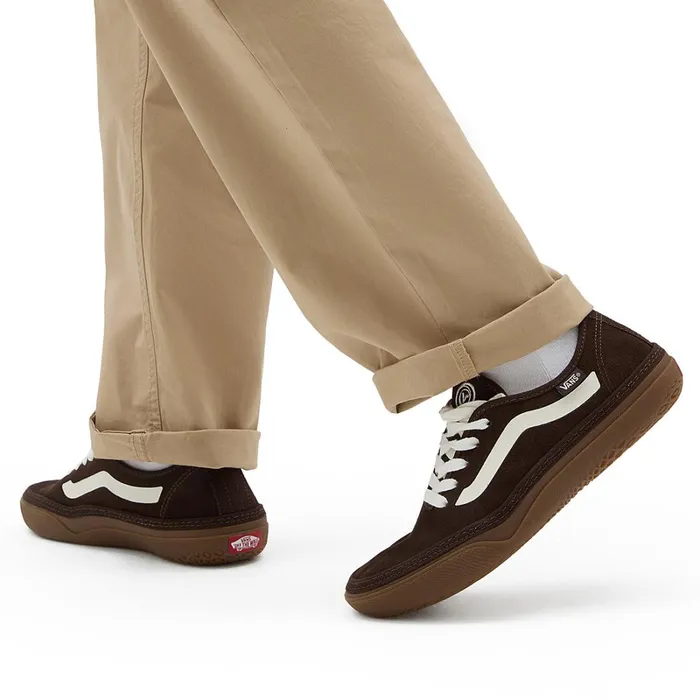 Vans View All Men Circle Vee SE Shoes Brown