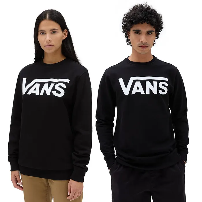 Vans View All Men Classic Crew Sweater Black White