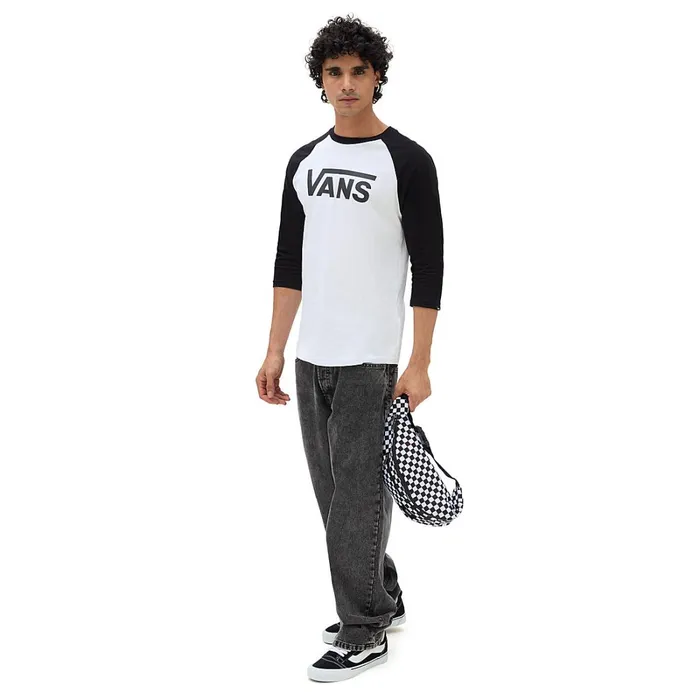 Vans View All Men Classic Raglan TShirt White