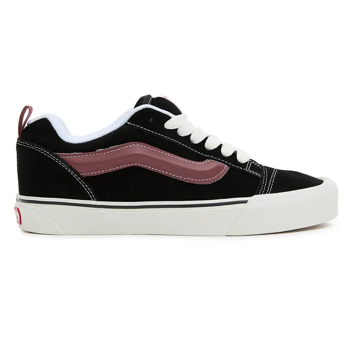 Vans View All Men Knu Skool Shoes Black Red