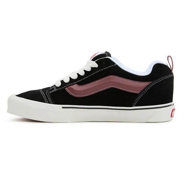 Vans View All Men Knu Skool Shoes Black Red