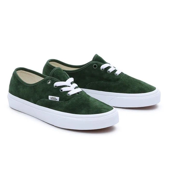 Vans View All Men Pig Suede Authentic Shoes Green