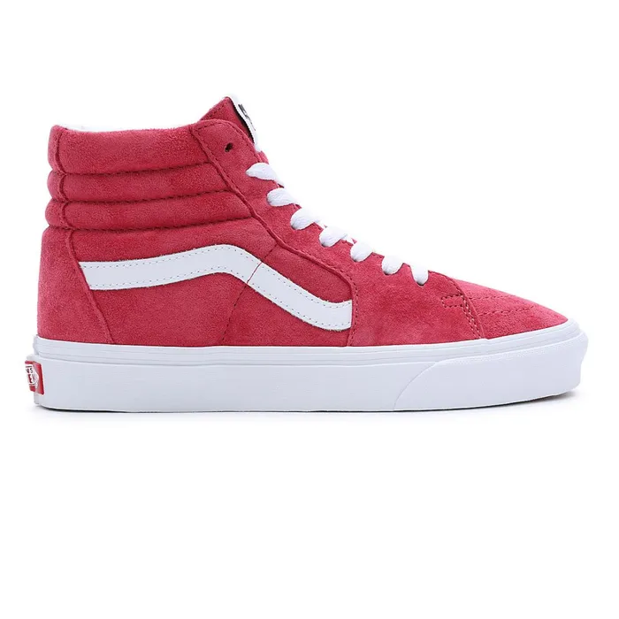 Vans View All Men Pig Suede Sk8Hi Shoes Red