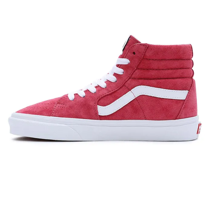 Vans View All Men Pig Suede Sk8Hi Shoes Red