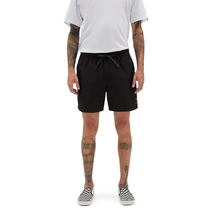 Vans View All Men Primary Solid Elastic Boardshorts Black