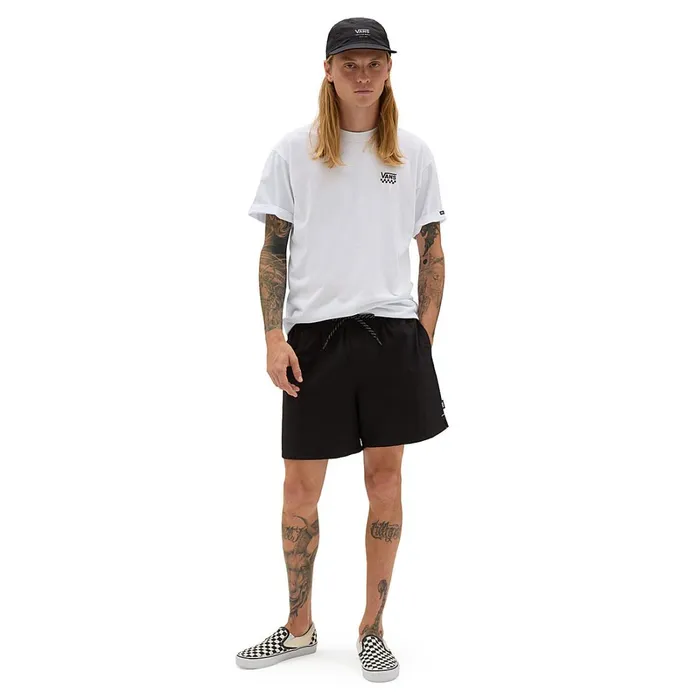 Vans View All Men Primary Solid Elastic Boardshorts Black