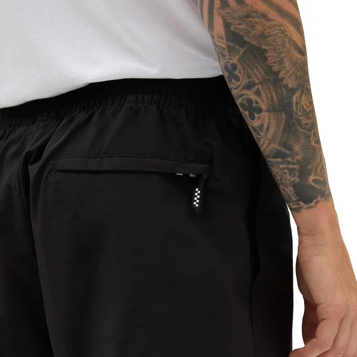 Vans View All Men Primary Solid Elastic Boardshorts Black