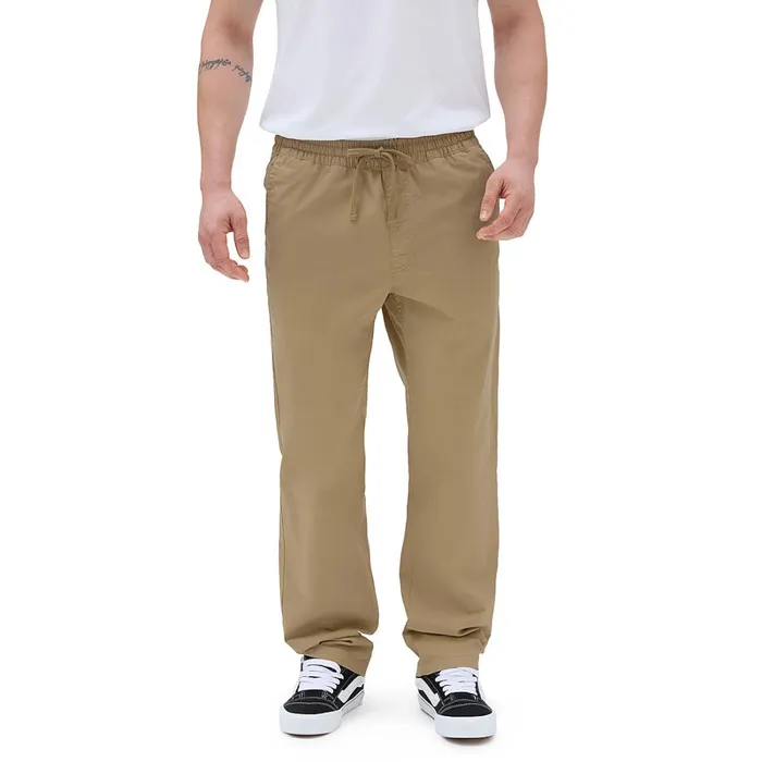 Vans View All Men Range Relaxed Elastic Trousers Beige
