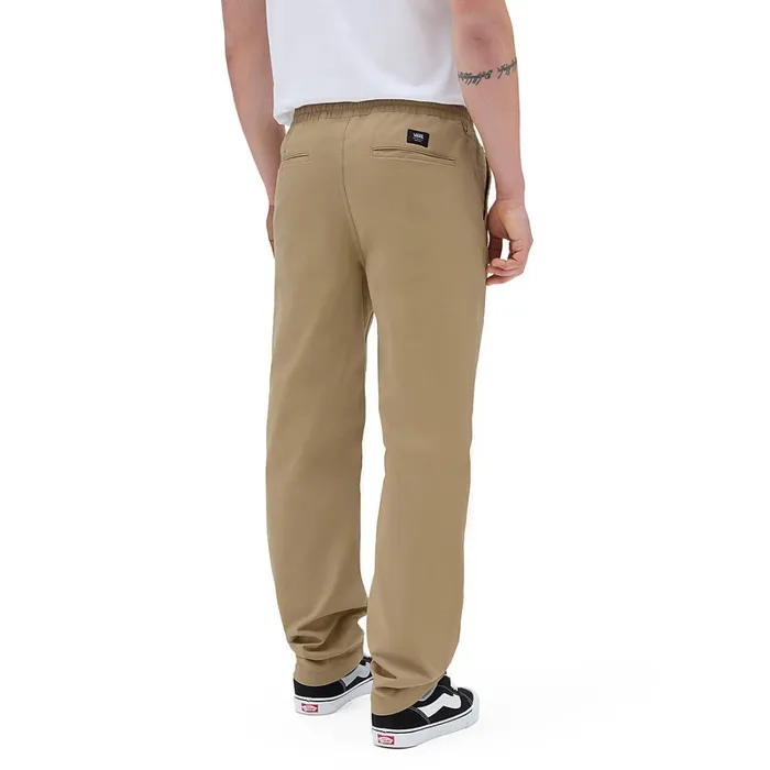 Vans View All Men Range Relaxed Elastic Trousers Beige