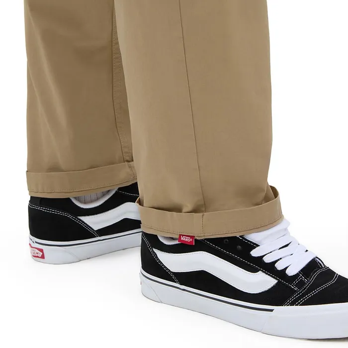 Vans View All Men Range Relaxed Elastic Trousers Beige