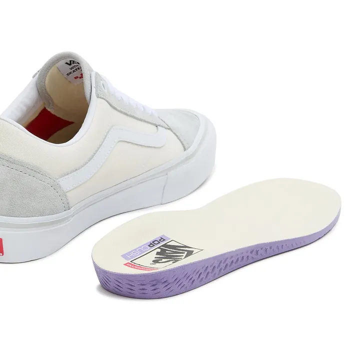 Vans View All Men Skate Old Skool Shoes Grey White