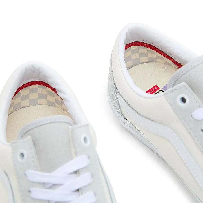 Vans View All Men Skate Old Skool Shoes Grey White