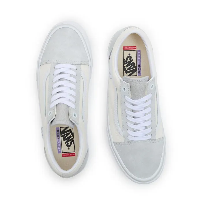 Vans View All Men Skate Old Skool Shoes Grey White