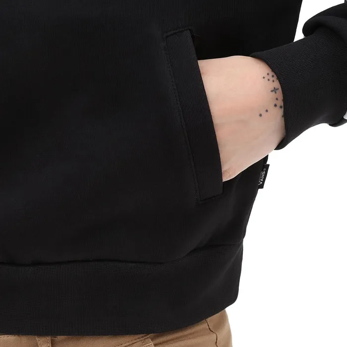 Vans View All Women Boom Boom Check Pullover Hoodie Black