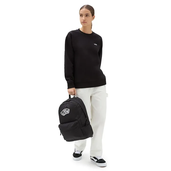 Vans View All Women Flying V BFF Crew Sweatshirt Black