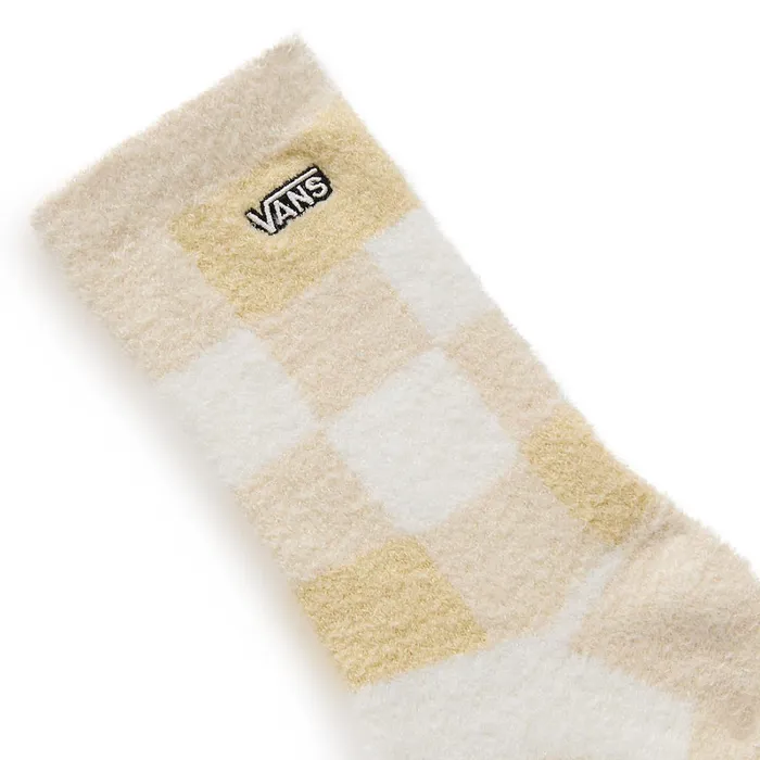 Vans View All Women Fuzzy Socks 1 Pair Beige