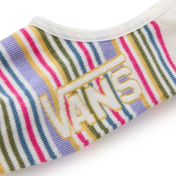 Vans View All Women Scout Stripe Canoodle Socks 3 Pairs White