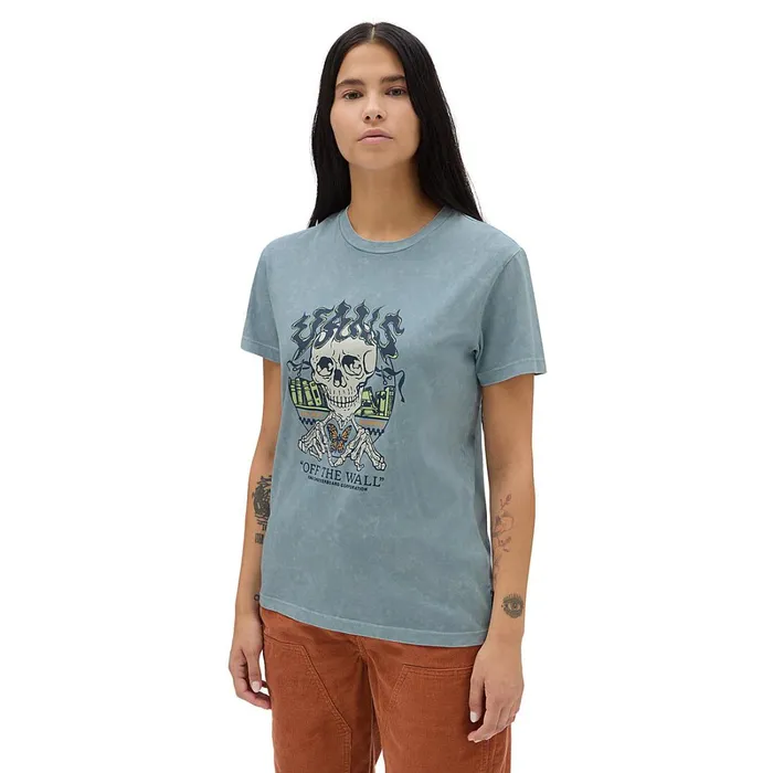 Vans View All Women Secret Powers Boyfriend TShirt Multicolour